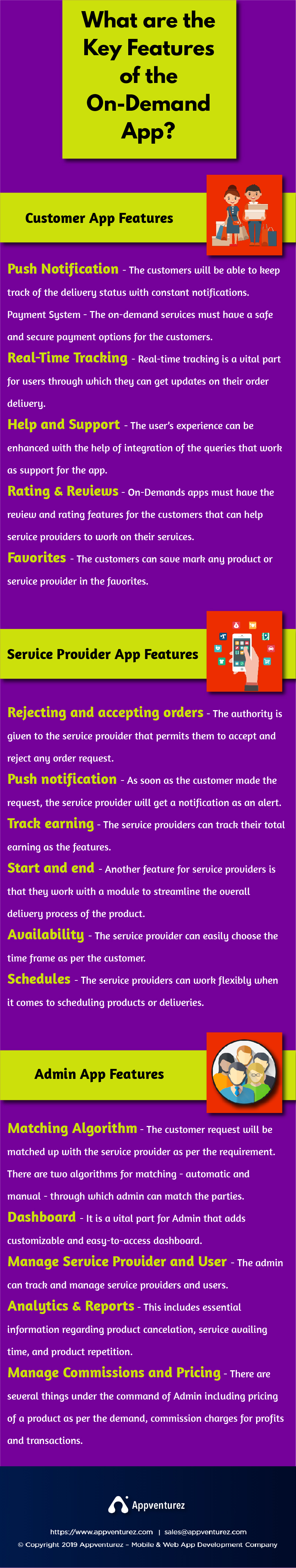 key features of on demand
